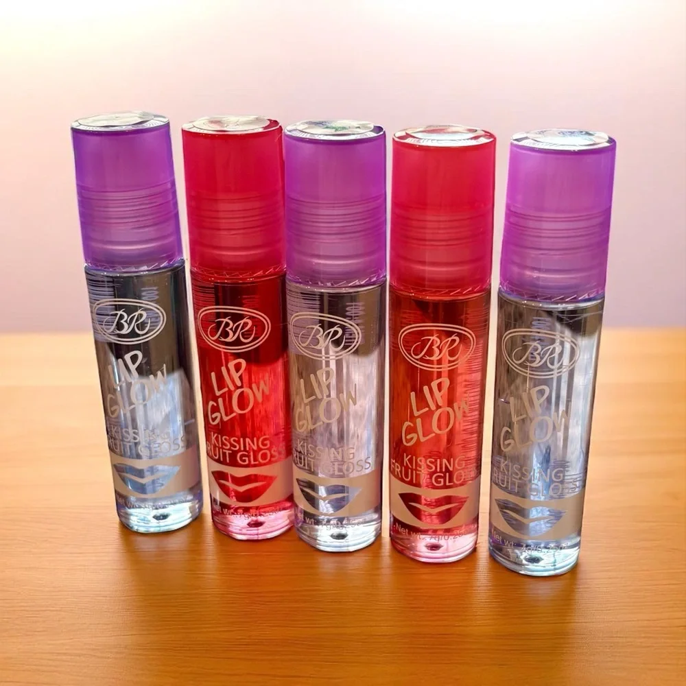 💎 x5 Bundle Stary Lip Gloss Set Grape Blueberry Cherry Watermelon 5 Pieces New